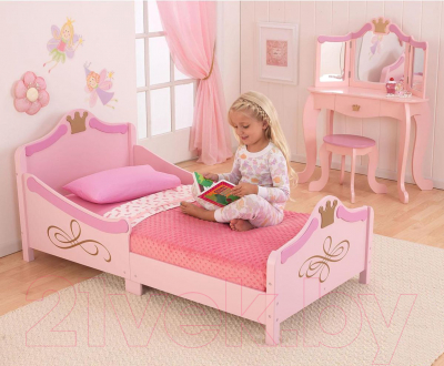 Односпальная кровать детская KidKraft Принцесса / 76139 KE
