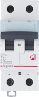 Выключатель автоматический Legrand TX3 2P 10A B 6kA 2M / 403984 - 
