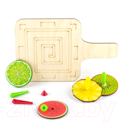 

Настольная игра WoodLand Toys, Волчок Фрукты / 136101