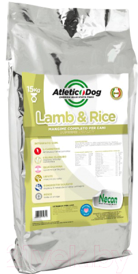 Сухой корм для собак Atletic Dog Lamb & Rice (15кг)