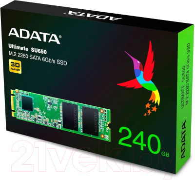 SSD диск A-data Ultimate SU650 240GB (ASU650NS38-240GT-C)