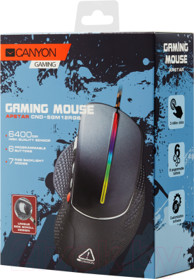 Мышь Canyon CND-SGM12RGB