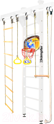 

Детский спортивный комплекс Kampfer, Wooden Ladder Ceiling Basketball Shield