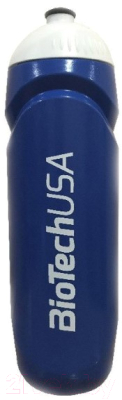 Бутылка для воды BioTechUSA I00004303 (темно-синий)