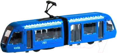 Трамвай игрушечный Технопарк SB-17-51-WB(IC)