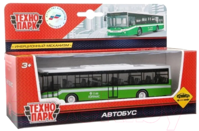 Автобус игрушечный Технопарк 1538052-R