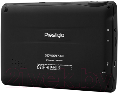 GPS навигатор Prestigio GeoVision 7060 / PGPS706000008GB00 (+ видеорегистратор PCDVRR140)