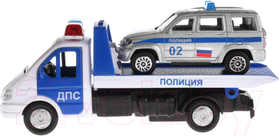 Изображение товара Набор игрушечных автомобилей Технопарк Газель Эвакуатор / SB-16-42-T3-WB