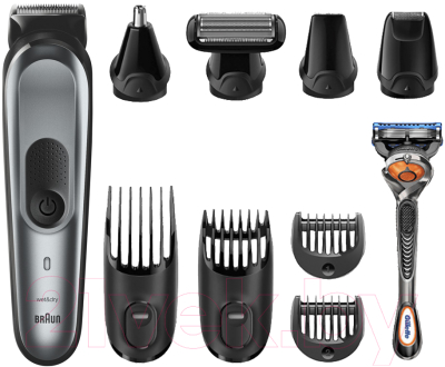 

Набор для стайлинга Braun, MGK7221 с бритвой Fusion ProGlide + 2 кассеты + чехол