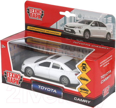 Масштабная модель автомобиля Технопарк Toyota Camry / CAMRY-WH