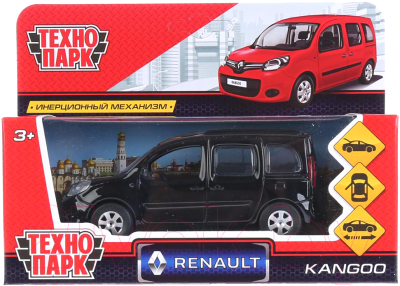 Масштабная модель автомобиля Технопарк Renault Kangoo / KANGOO-BK