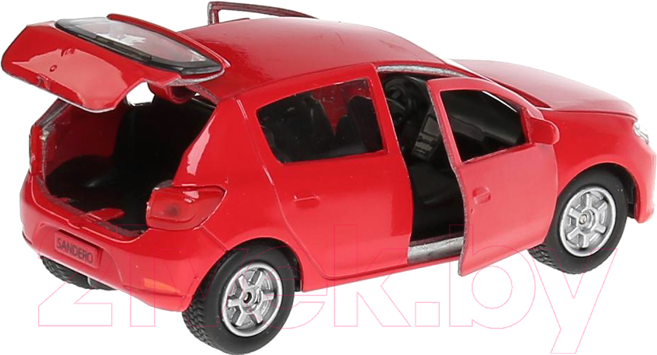 Масштабная модель автомобиля Технопарк Renault Sandero / SB-17-61-RS-N(RE)-WB — фото 3