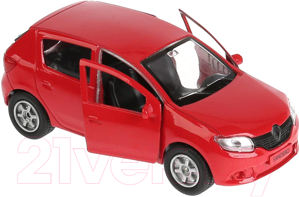 Масштабная модель автомобиля Технопарк Renault Sandero / SB-17-61-RS-N(RE)-WB — фото 4