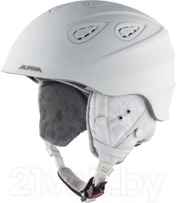 Шлем горнолыжный Alpina Sports Grap 2.0 LE / A9094-13 (р-р 54-57, белый бриллиант)