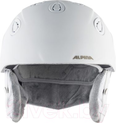 Шлем горнолыжный Alpina Sports Grap 2.0 LE / A9094-13 (р-р 54-57, белый бриллиант)