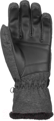 Перчатки лыжные Reusch Laila / 4931141 7722 (р-р 7, Black Melange)