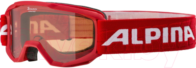 Маска горнолыжная Alpina Sports 2019-20 Piney SH S2 6-9 / A7268451 (красный)