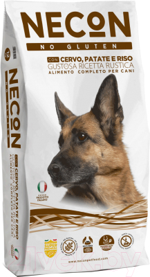 Сухой корм для собак Necon Adult Dog With Deer Potatoes And Rice (3кг)
