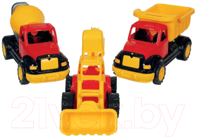 Набор игрушечной техники Terides Строительные машины / Т8-106
