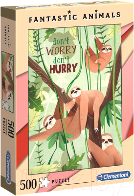 

Пазл Clementoni, Ленивцы / 35068