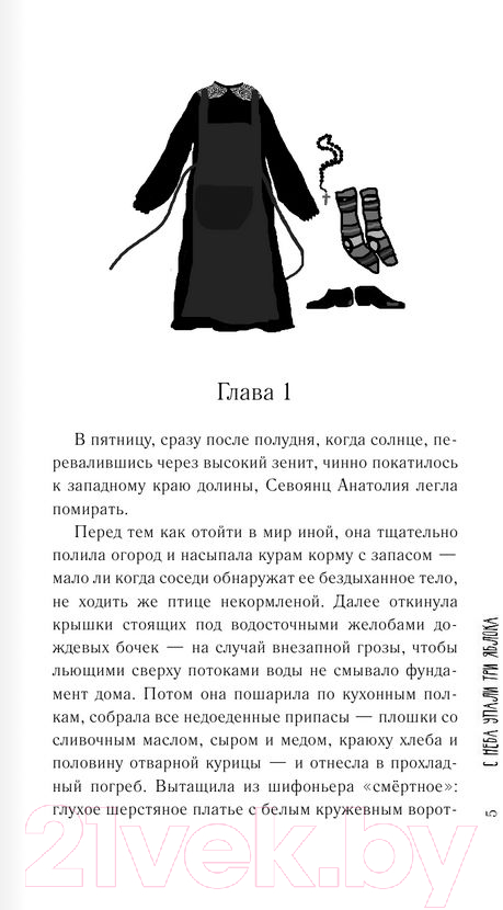 Художественная книга АСТ С неба упали три яблока (Абгарян Н.) — фото 4