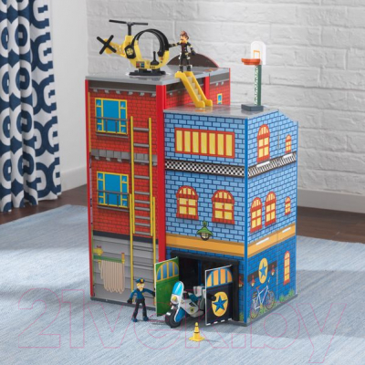 Кукольный домик KidKraft Здание спасательной службы / 63239-KE