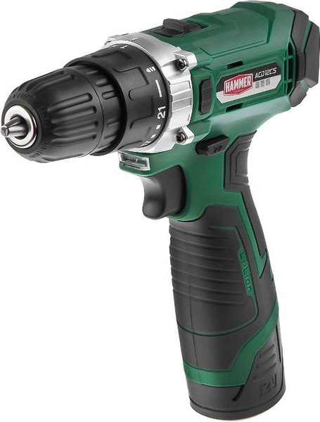 Аккумуляторная дрель-шуруповерт Hammer Flex ACD12CS