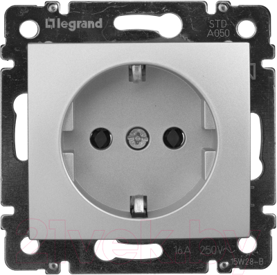 Изображение товара Розетка Legrand Valena 770120 (алюминий)