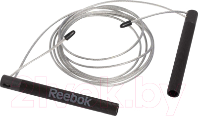 Скакалка Reebok RARP-11082 (стальной/черный)