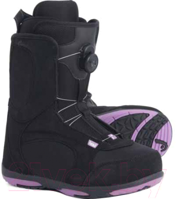 Ботинки для сноуборда Head Coral Boa / 354517 (р.255, Black/Purple)