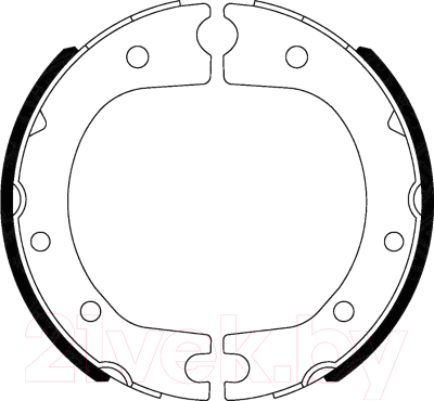 

Тормозные колодки NiBK, FN0019