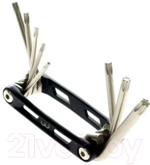 Набор ключей BBB Folding Tool TorxFold / BTL-143 (Black/Silver)