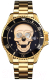 Часы наручные мужские Skmei 9195 (золото/черный) - 