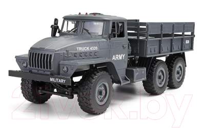 Радиоуправляемый военный грузовик «Урал» 4WD RTR 1:16