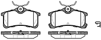 Тормозные колодки Remsa 105002 - 