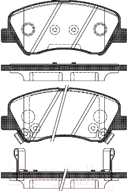 

Тормозные колодки Remsa, 148802