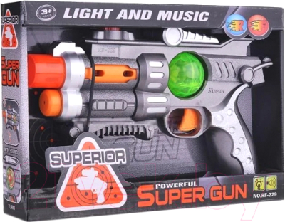 Бластер игрушечный Play Smart Пистолет / RF-229