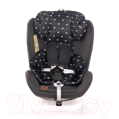 Автокресло Lorelli Lusso SPS Isofix Black Crowns / 10071112013