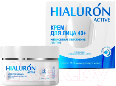 

Крем для лица BelKosmex, Hialuron Active 40+ интенсивное увлажнение и лифтинг