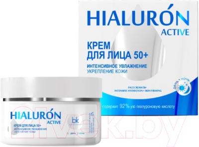

Крем для лица BelKosmex, Hialuron Active 50+ интенсивное увлажнение и укрепление кожи