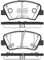 Тормозные колодки Remsa 141232 - 