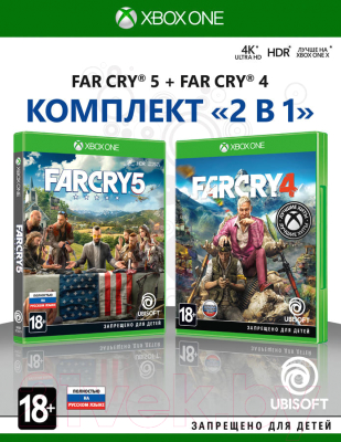 Игра для игровой консоли Microsoft Xbox One Far Cry 4 + Far Cry 5