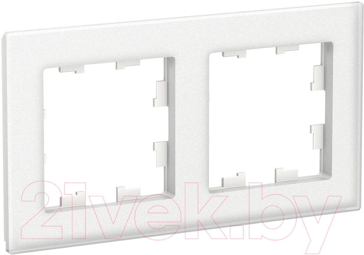 Рамка для выключателей и розеток Systeme (Schneider) Electric AtlasDesign ATN330102 — фото 1