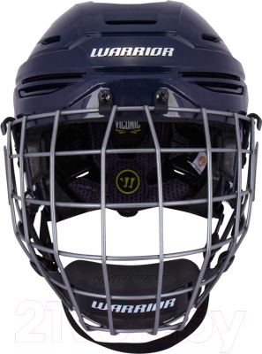 Шлем хоккейный Warrior Alpha One Yth Combo / AOYC9-NV (синий)