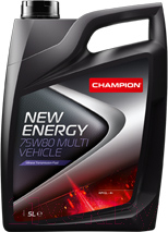 Трансмиссионное масло Champion New Energy Multi Vehicle 75W80 / 8204005 (5л)
