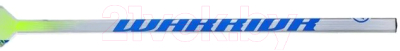 Клюшка вратарская Warrior G-Stk CR2 27.5 L14 TWT / CR2S27L7-M-WBL (левая, белый/синий)