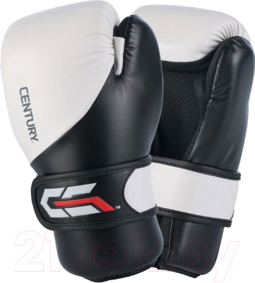 Боксерские перчатки Century Brave C-Gear 11540 110 213 (M, белый/черный)