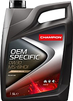 Моторное масло Champion OEM Specific MS-BHDI 0W30 / 8222160 (5л) - 