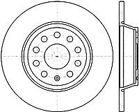 Тормозной диск Stellox 60204840SX - 
