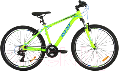Велосипед AIST Rocky 1.0 2019 (18, зеленый/синий)